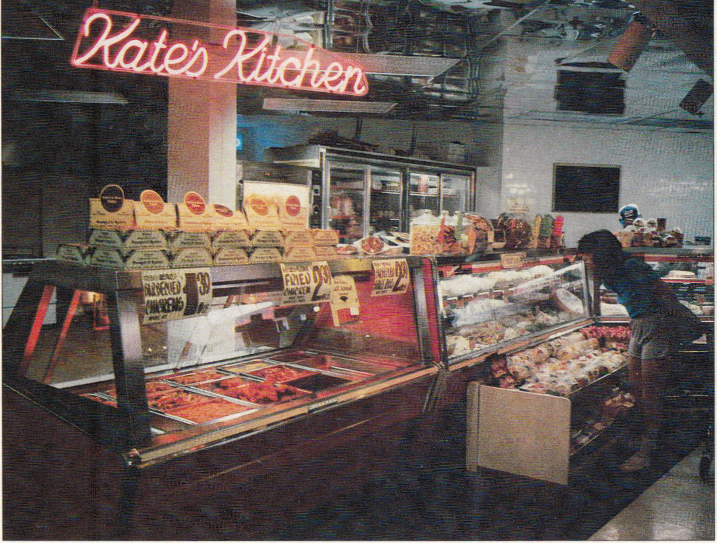 View of Katie's Kitchen section of Deli Department